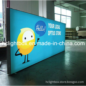 Frameless Tension Fabric Light Box